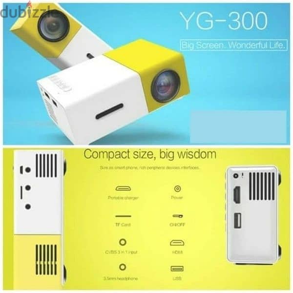 YG300 LED Projector 1
