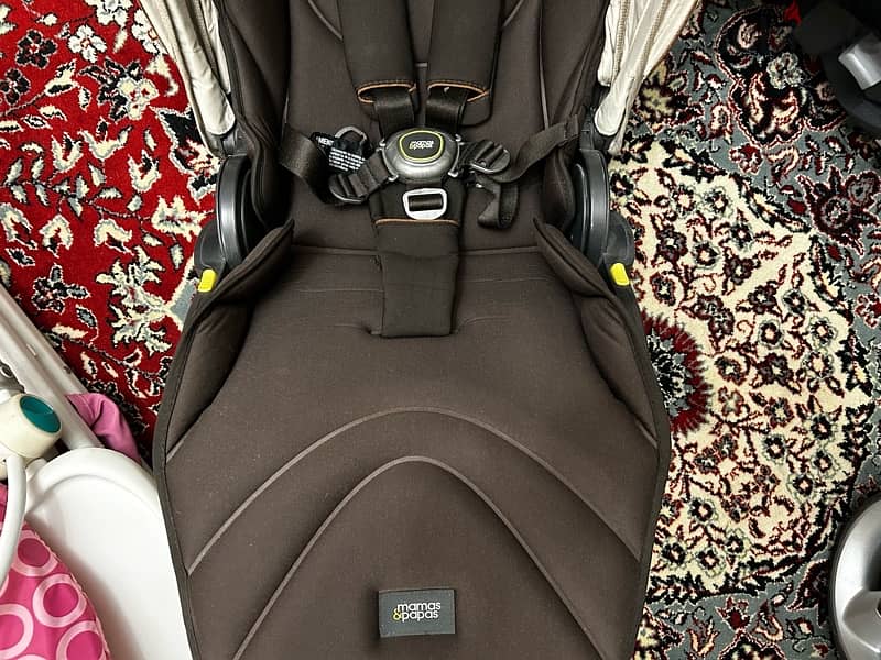 Mamas & Papas stroller, Chicco Chair and Britax car seat 4