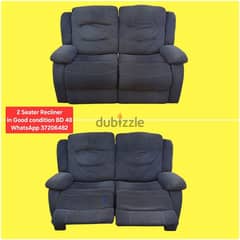 2 seater Recliner and other items for sale with Delivery
