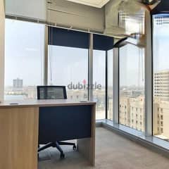 Getὧ your Commercial office in Fakhroo tower for 107BD monthly.