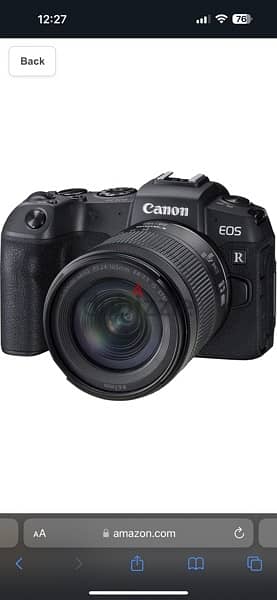 Canon EOS “RP”  24-105mm 4