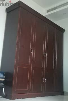 Wooden Cupboard 6 Doors 0