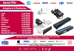 Adapters & Batteries Laptop New Box Pack Very Low Price MacBook Adapte