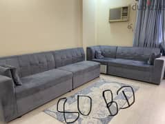 L shape sofa available after 18 April