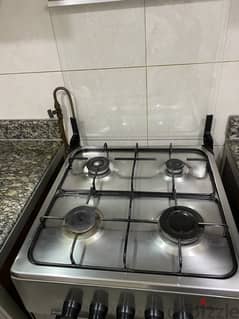 Cooking range gas 4 burners available after 5 May