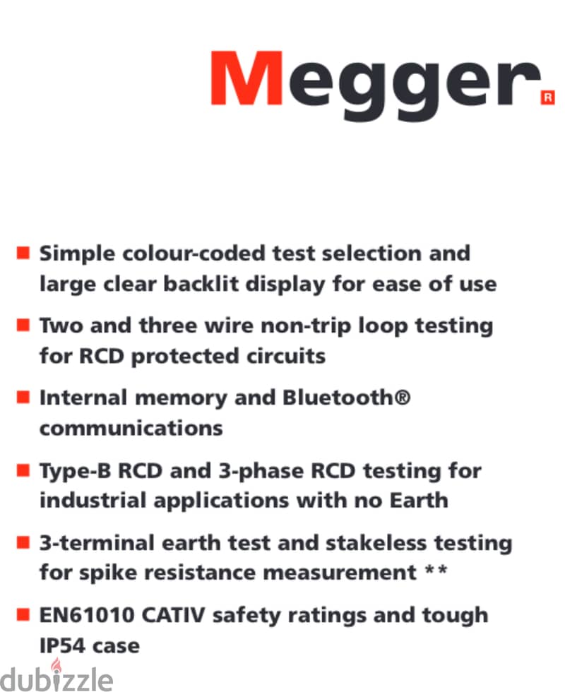 Megger Multifunction Tester 3