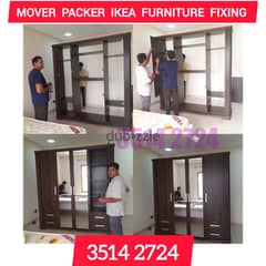 HOUSE SHFTING Bed Cupboard sofa Furniture Removal Fixing Loading
