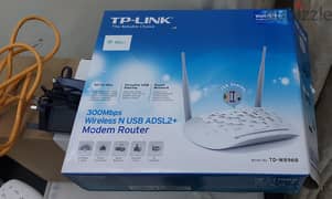 Used TP-Link 300 Mbps Modem Router for sale