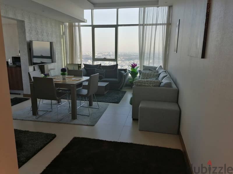 An astonishing fully furnished 1-bedroom large size flat for rent 4