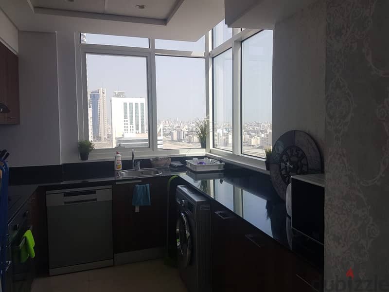 An astonishing fully furnished 1-bedroom large size flat for rent 6