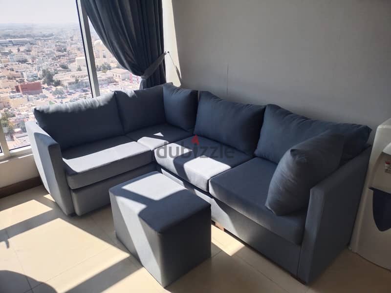 An astonishing fully furnished 1-bedroom large size flat for rent 8