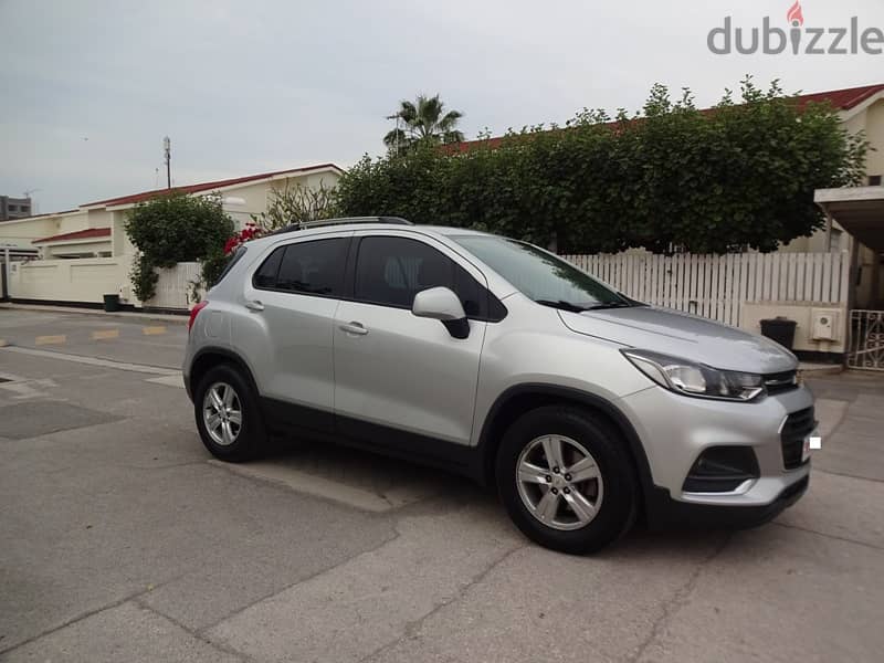 CHEVROLET TRAX, MINI SUV, BEST LOW BUDGET CAR, SILVER COLOR,2019 MODEL 5