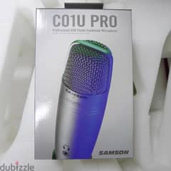 Samson C01U Pro – USB Studio Condenser Microphone 0
