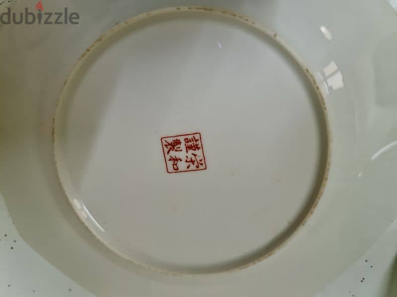 For sale Vintage China للبيع صحون أثرية 2