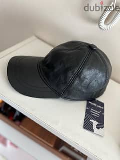 Genuine Leather Cap