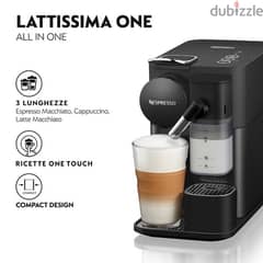 Brand New Nespresso Coffee Machine Lattissima One for Sale