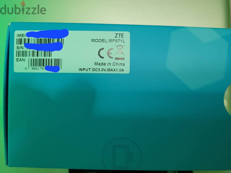 {New} Zain ZTE 4G+ LTE+ Pocket Mifi Device, Wifi 5ghz, 2800mAh 1