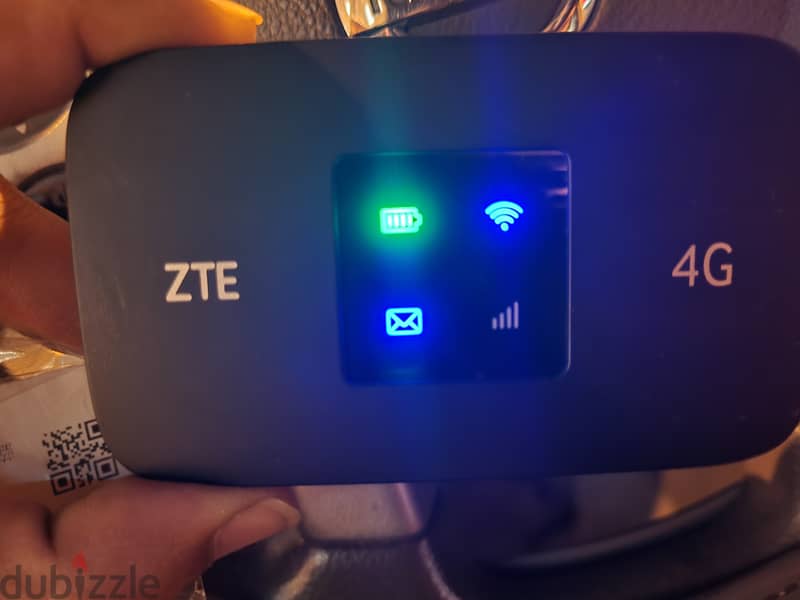 {New} Zain ZTE 4G+ LTE+ Pocket Mifi Device, Wifi 5ghz, 2800mAh 4
