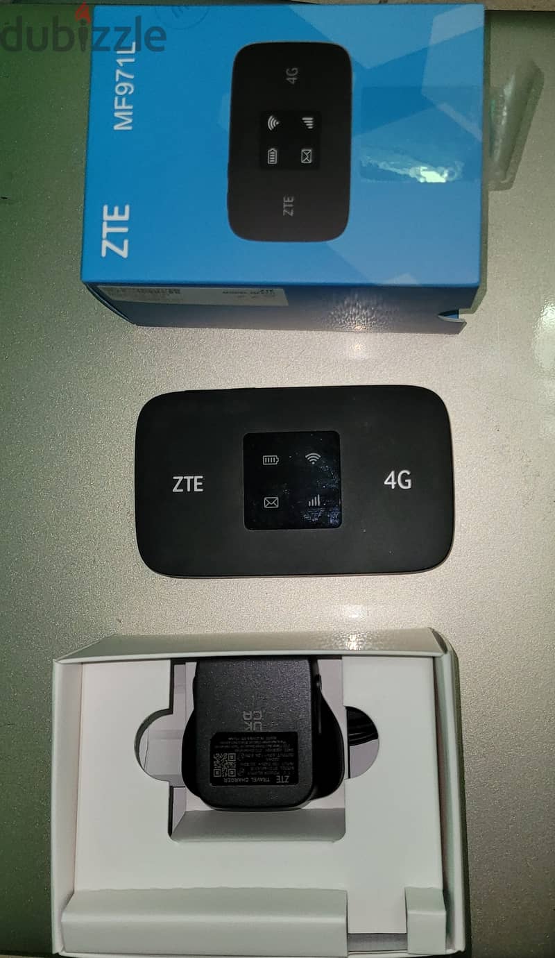 {New} Zain ZTE 4G+ LTE+ Pocket Mifi Device, Wifi 5ghz, 2800mAh 5