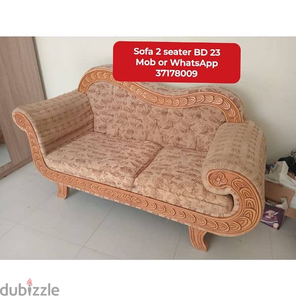 King size Bed frame and other items for sale with delivery 7
