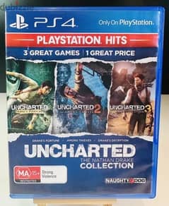 Uncharted Drake's collection no scratches
