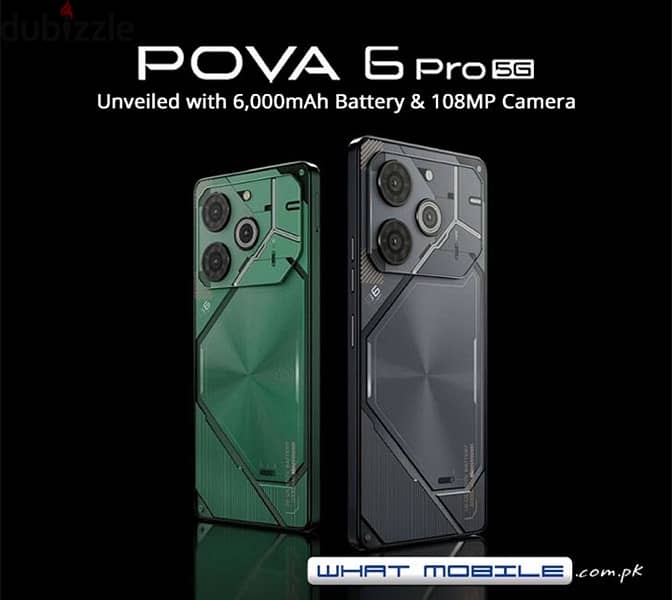POVA 6 PRO 5G BRAND NEW, JUST ARRIVED EXCLUSIVELY 1