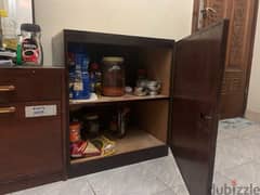 small wooden cupboard for sale 0