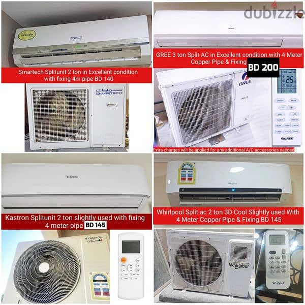 Washing machine 7kg and other items for sale with Delivery 17