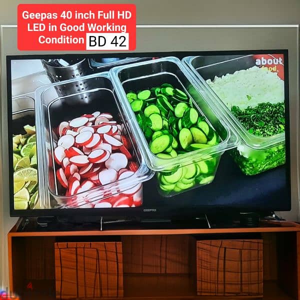 32 inch smart android tv and other items for sale with Delivery 16