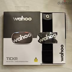 NEW! Wahoo TICKR Heart Rate Monitor Chest Strap, Bluetooth 0