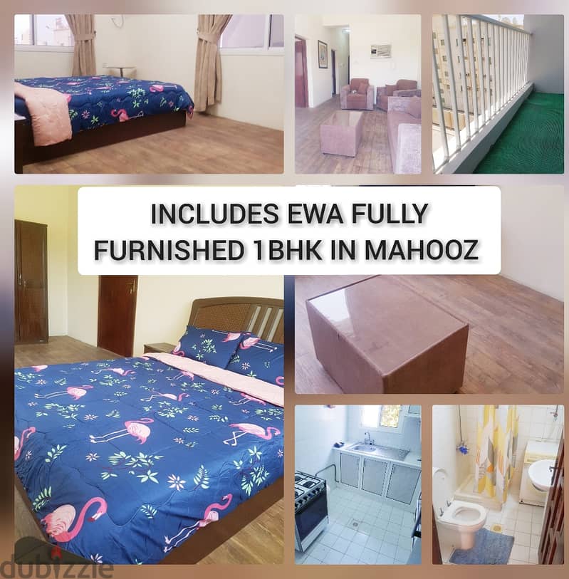 FULLY FURNISHED 1 BEDROOM WITH EWA240BD. 1