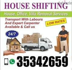Lowest Rate House Moving Carpenter Furniture Shfting Loading unloading 0