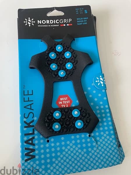Unused Nordic Grip for Shoes (M and S Sizes) - Selling at 25BD 1