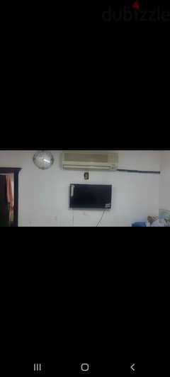 New building 1BHK Spacious Flat Fully Furnished with EWA ( No Limit) 0