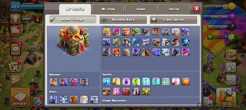 clash of clans account for sale 1
