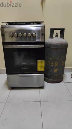 Cooking range with Gas cylinder 0