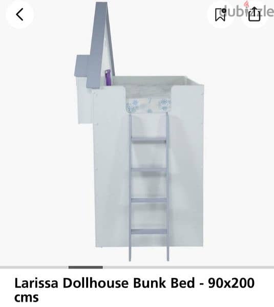 Childrens Bed - Doll house Bunk Bed - Home Center 2
