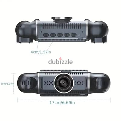 4 Cameras 4 Channel 360 Degree Car Dvr Dash Cam With Wifi FHD