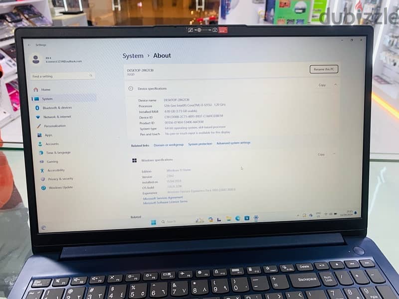 lenovo i3 12th gen 1tbssd 3 months use full clean 1