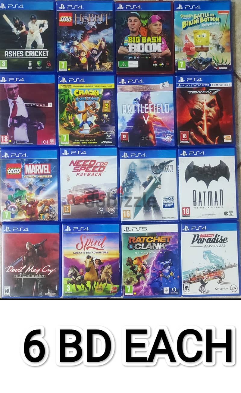 Ps4 Games Excellent Condition 1