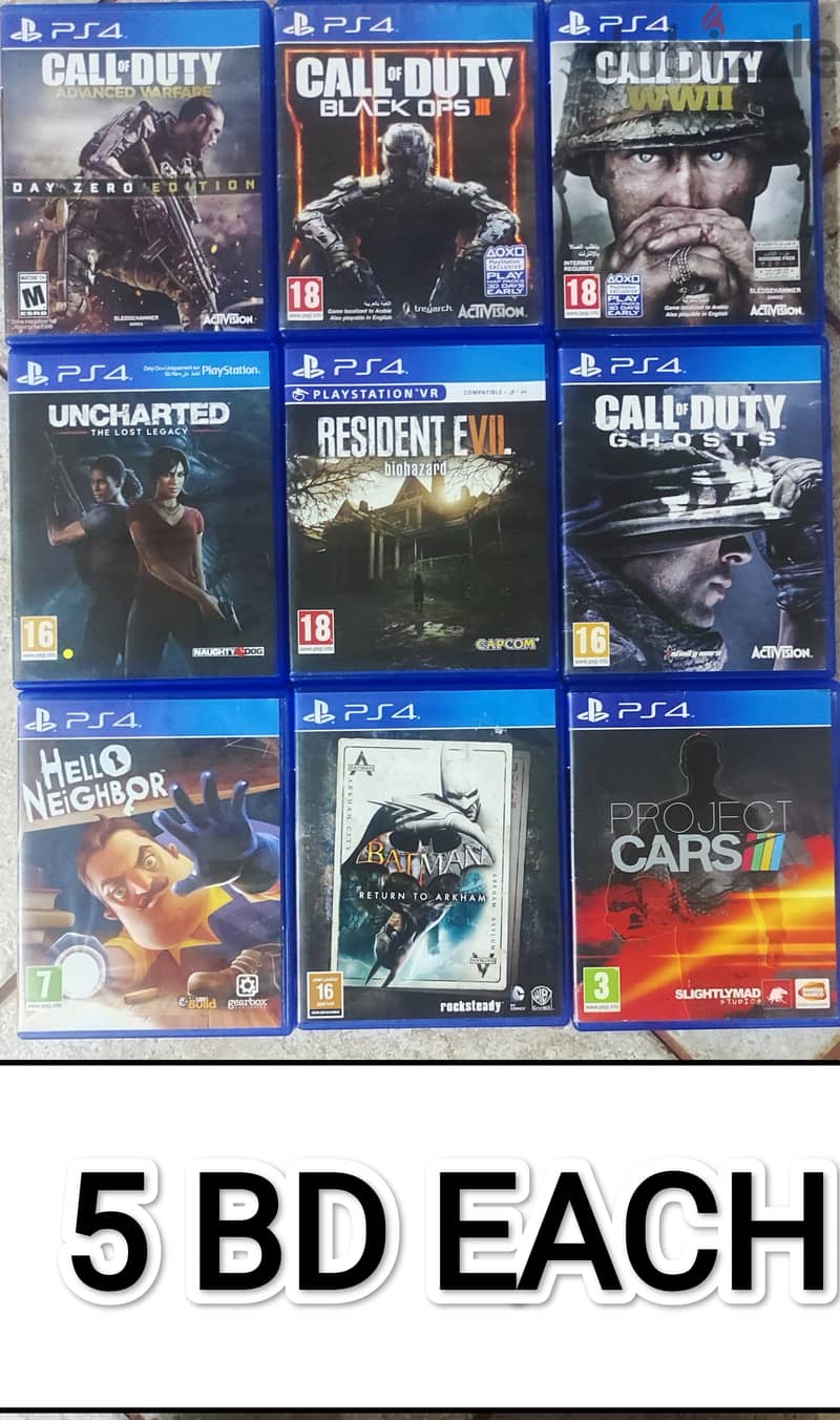 Ps4 Games Excellent Condition 2