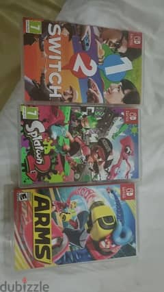 used Nintendo switch games each 9 bd