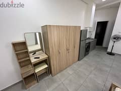 Fully furnished Studio for rent, spacious room, toilet and kitchen