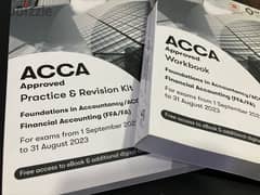 Acca Financial Accounting Books for Sale at a negotiable price