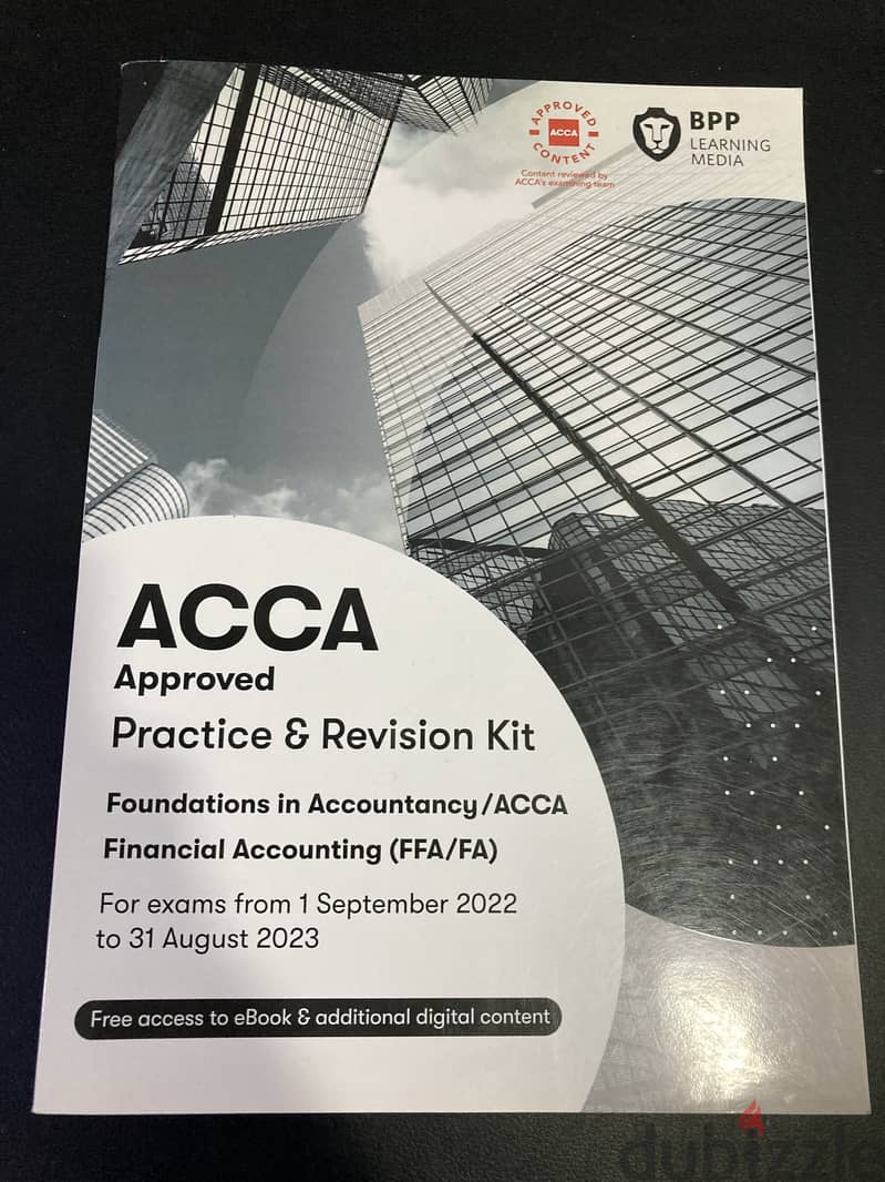 Acca Financial Accounting Books for Sale at a negotiable price 3