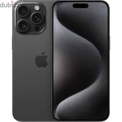Apple iPhone 15 Pro Max, 256GB, Black Titanium 0