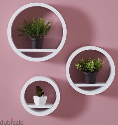 Round shelves Set of 3