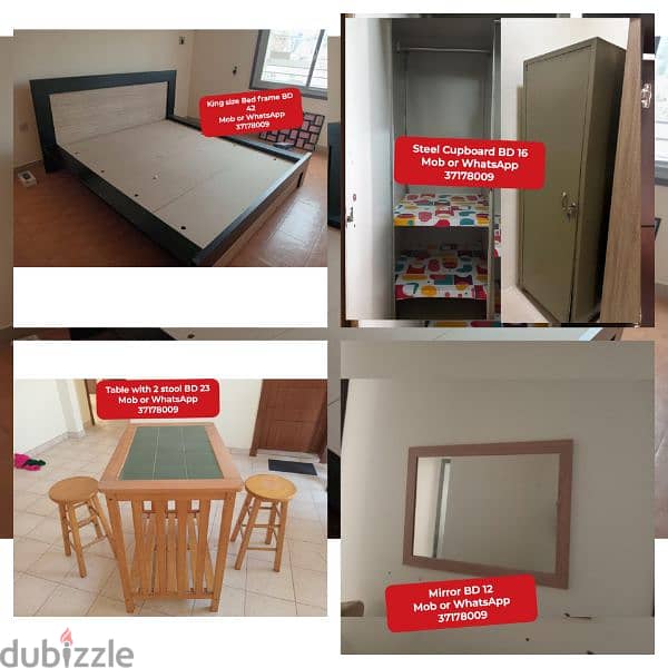 2 door cupboard and different household stuff for sale 14