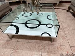 Modern Glass Coffee Table for Sale