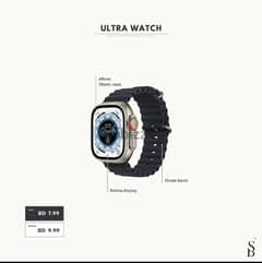 ultra watch with 8 straps